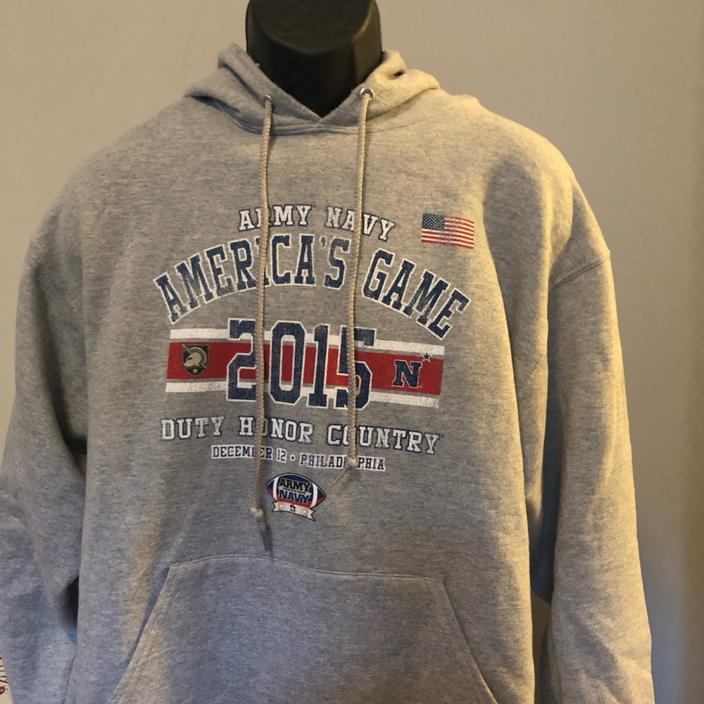 Army Navy 2015 vintage hoodie Sz L